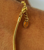 Load image into Gallery viewer, Silk & Szn - Round Thin Snake Chain Bracelet