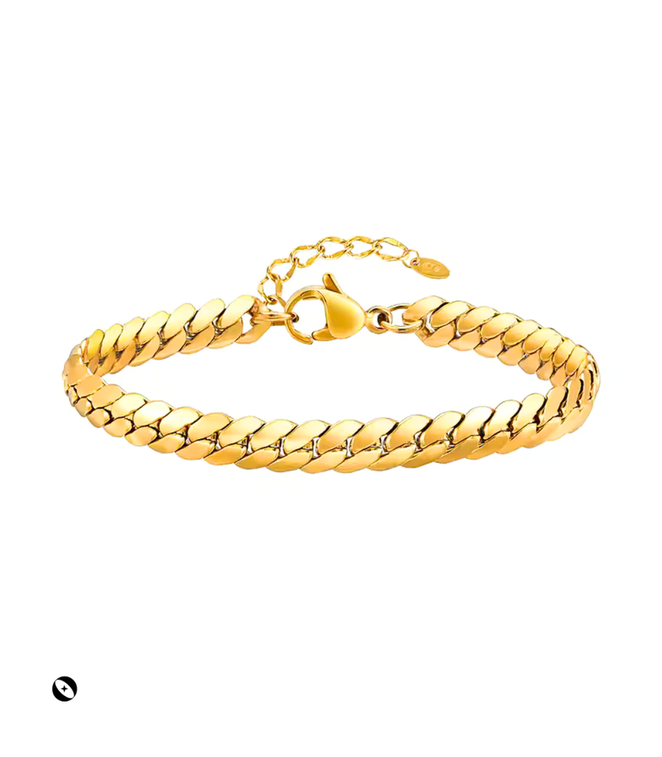 Chain of Command - Cuban Link Set (Earrings, Ring, Bracelet, Necklace)