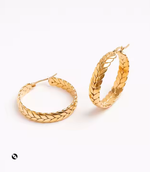 Load image into Gallery viewer, Classic Cuban Hoops
