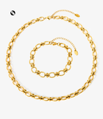 Load image into Gallery viewer, Pepper Dem Links Necklace and Bracelet Set
