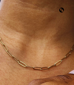 Load image into Gallery viewer, Lite Work - Gold Link Necklace + Bracelet Set
